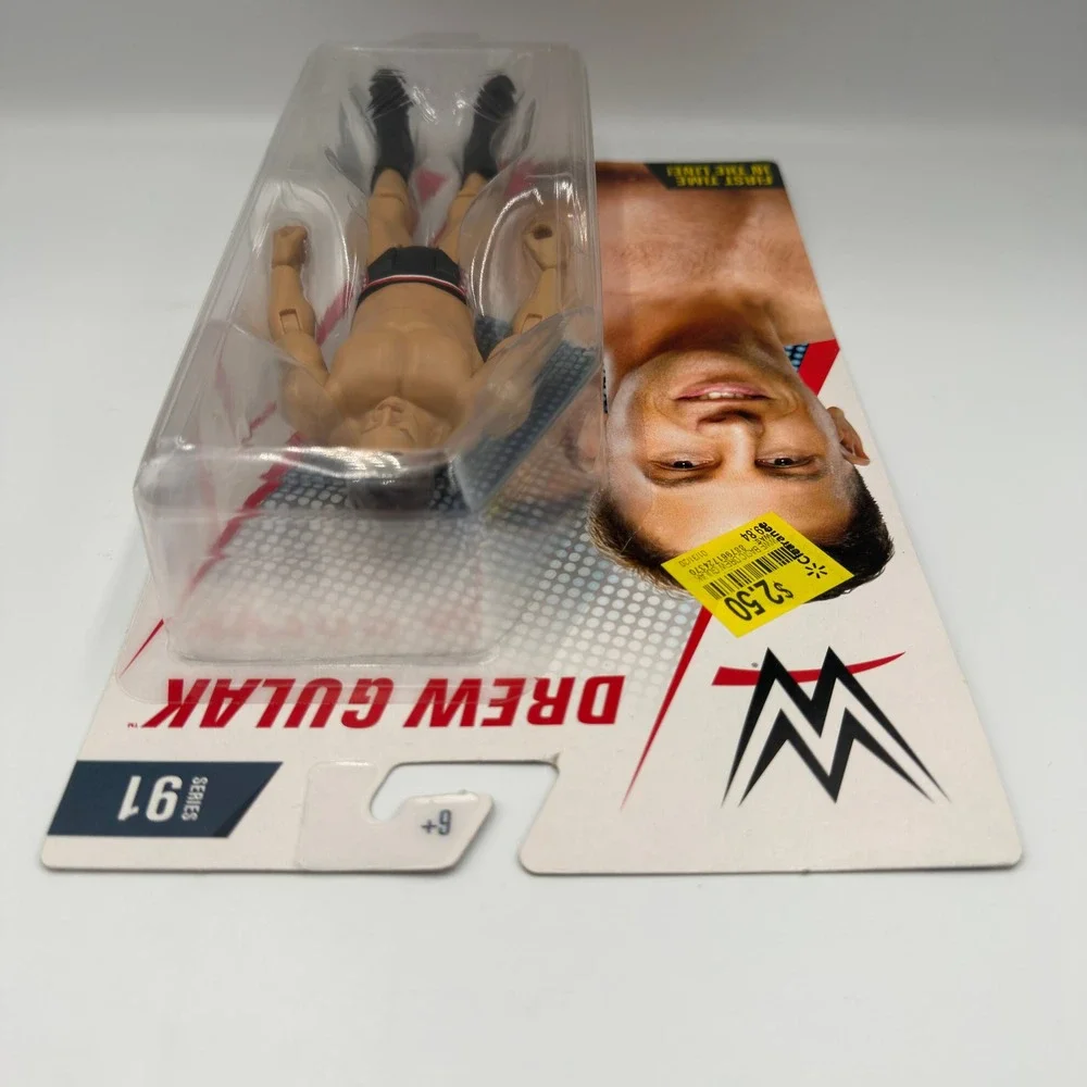 Mattel WWE Drew Gulak Series 91 Action Figure First Time In The‎ Line GCB38 New